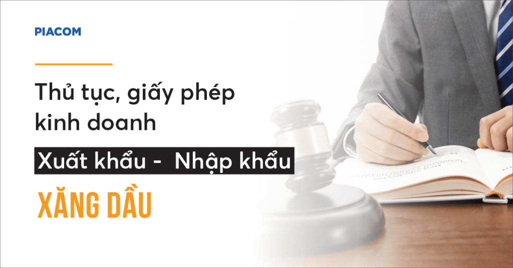 điều kiện cấp giấy phép kinh doanh xuất nhập khẩu xăng dầu