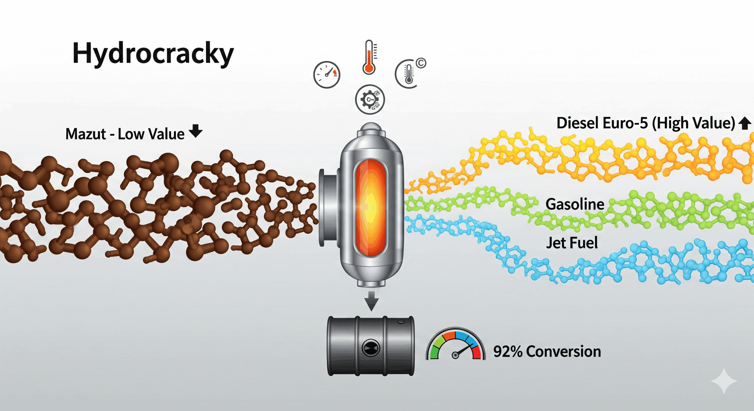 Quy trình lọc dầu thứ cấp Hydrocracking