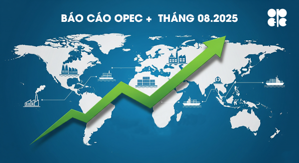 Báo cáo thị trường Dầu mỏ OPEC (Tháng 8/2025): Kinh tế toàn cầu ổn định, nhu cầu Dầu vững chắc