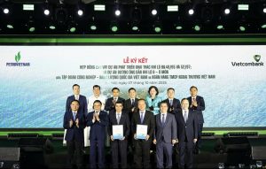 Ban lãnh đạo hai bên và Lãnh đạo Chính phủ, ban, bộ, ngành Trung ương chụp ảnh lưu niệm tại sự kiện