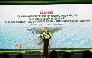 Ủy viên BCH Trung ương Đảng, Phó Thủ tướng Chính phủ Hồ Đức Phớc phát biểu tại sự kiện (Ảnh: TBTC)