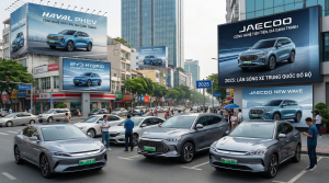 Làn sóng xe điện Trung Quốc ồ ạt vào Việt Nam( ảnh minh hoạ)