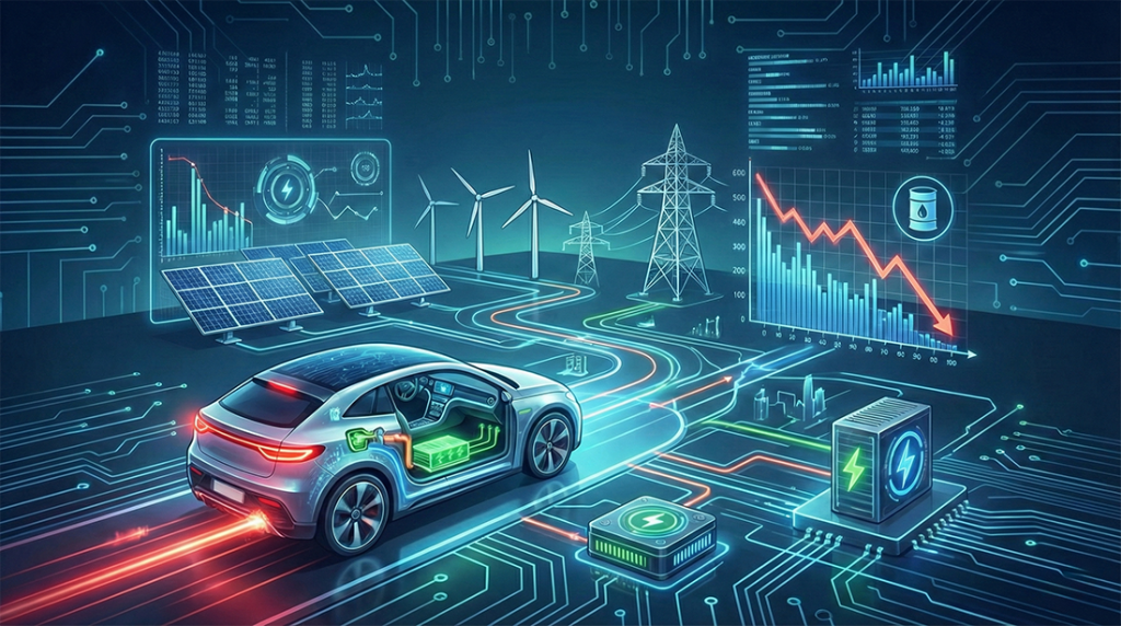 Cú “phanh gấp” của xe điện: Tác động đa chiều đến ngành năng lượng và tương lai giá dầu