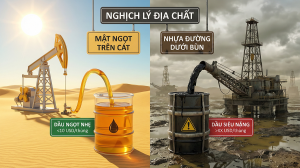 Nghịch lý Địa chất: "Mật ngọt" trên cát và "Nhựa đường" dưới bùn (Ảnh minh hoạ)