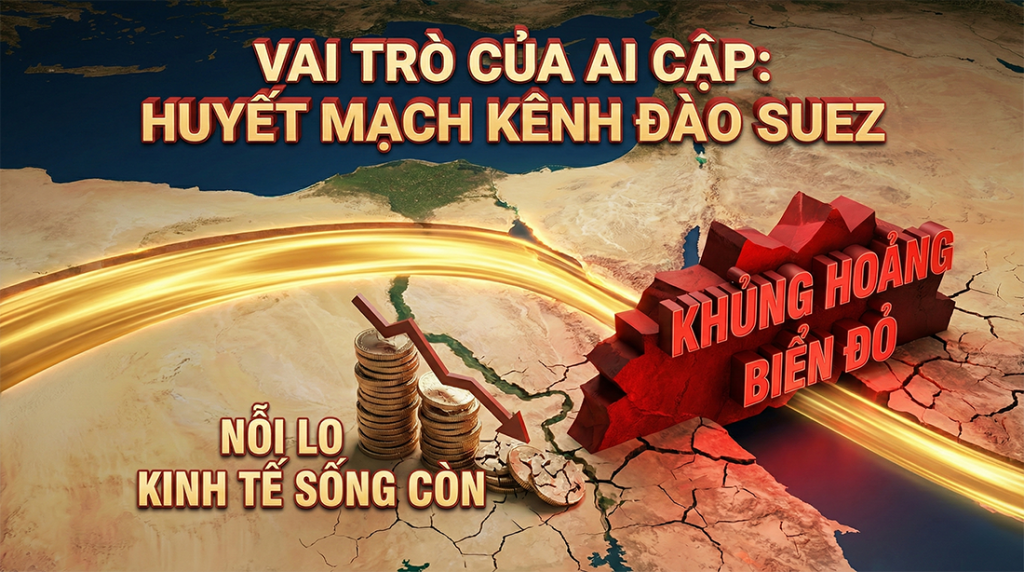 Ai Cập và Ả Rập Xê Út: Hai “Người gác cổng” của Biển Đỏ và vai trò cân bằng lợi ích