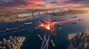 Eo biển Hormuz và nỗi lo "đứt mạch máu" năng lượng (Ảnh minh hoạ)