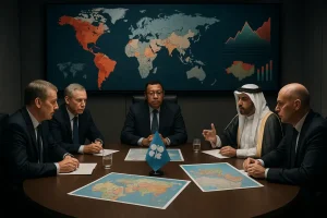 Lãnh đạo OPEC+ trong cuộc họp chiến lược.