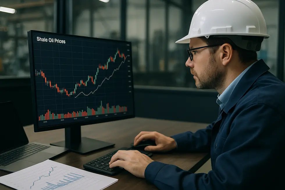 Giếng khoan dầu đá phiến cũ ở Mỹ.