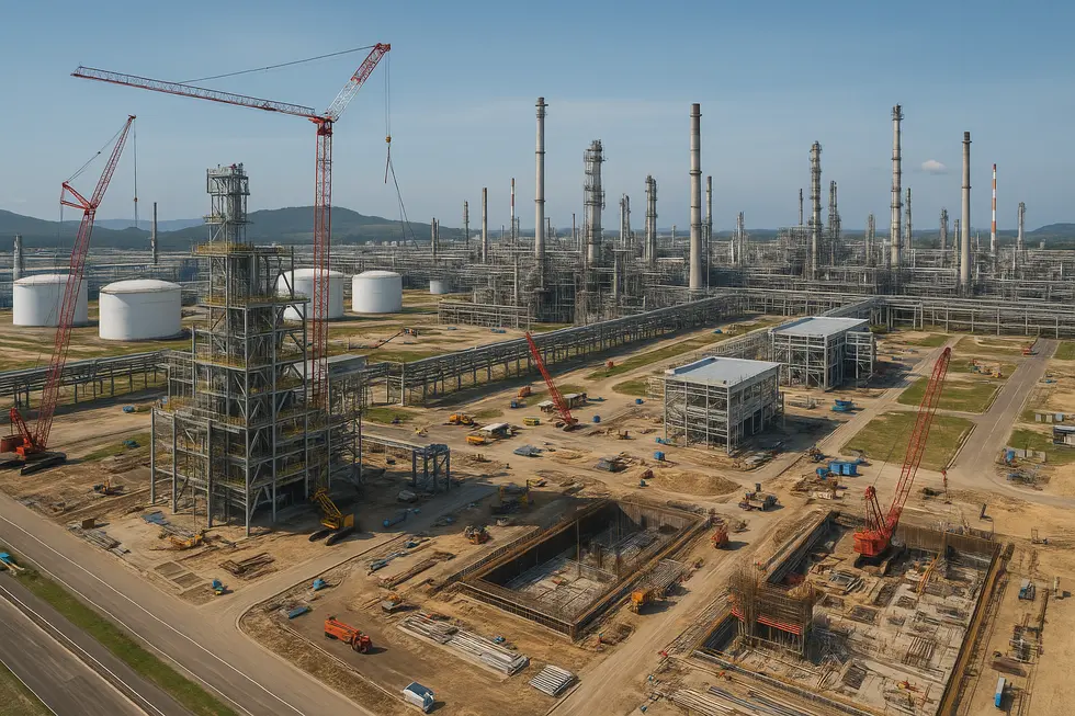 Nhà Máy Lọc Dầu Dung Quất. (Ảnh minh hoạ)