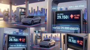 Giá xăng hôm nay tăng hơn 2000 đồng