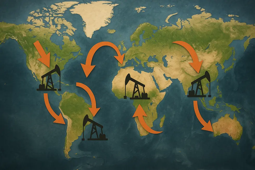 Sự biến động trong tồn kho dầu thô Mỹ vào ngày 15/3/2026.