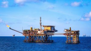 Giàn MSP-1 duy trì vận hành khai thác an toàn, hiệu quả suốt hơn 40 năm qua (Ảnh: Vương Thái)