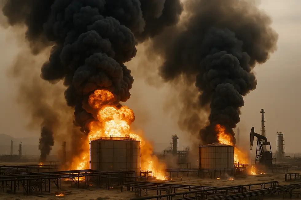 Cuộc không kích vào cơ sở dầu mỏ Iran trong ‘Chiến dịch Epic Fury’.