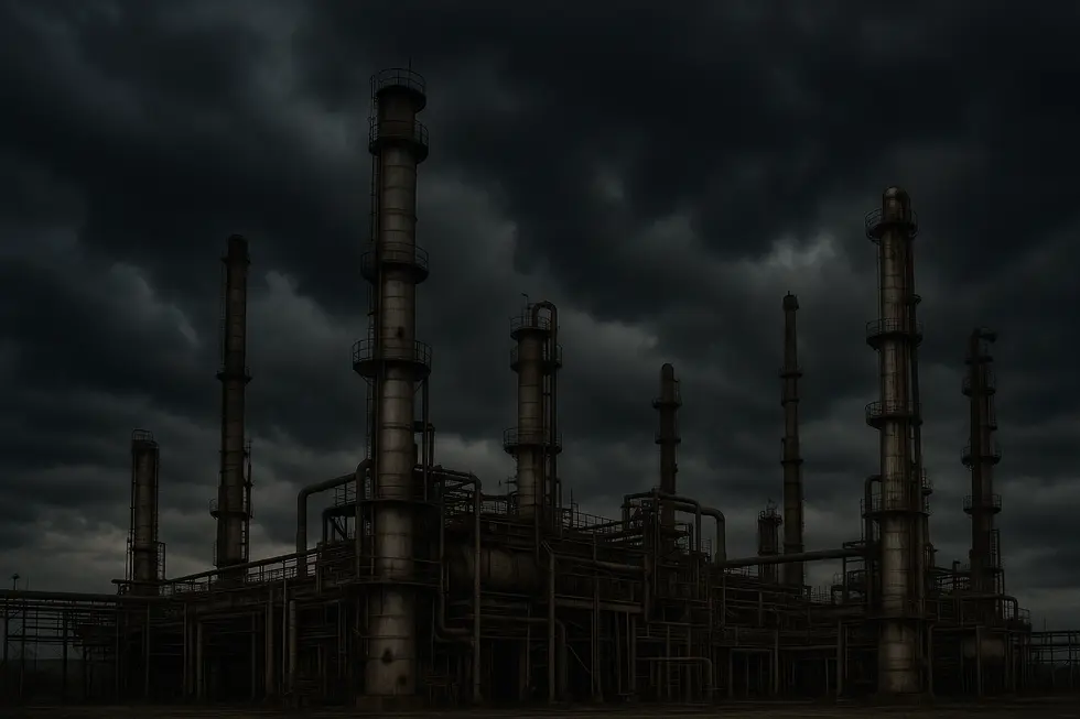 Cơ sở dầu mỏ tại Trung Đông bị tổn hại nặng nề.