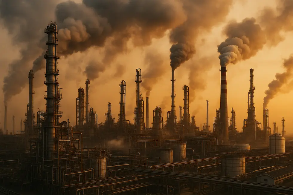 Nhà máy lọc dầu hoạt động tối đa công suất để tăng cường xuất khẩu hóa dầu.