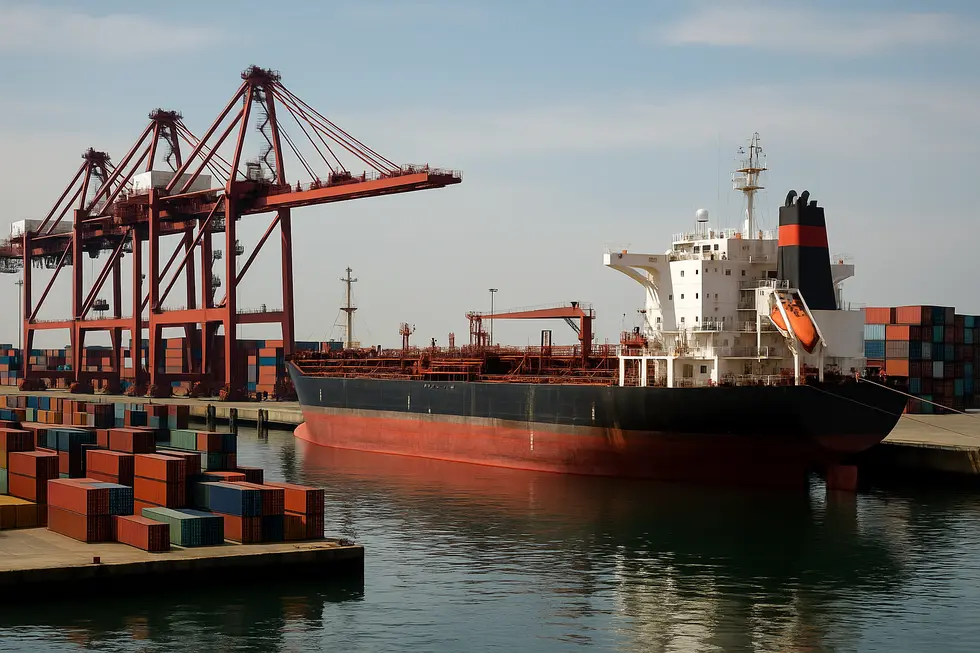 Tàu VLCC di chuyển qua Biển Đỏ trong bối cảnh căng thẳng.