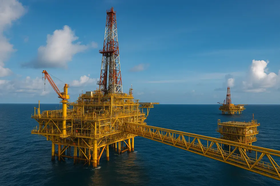 Cơ sở dầu khí hiện đại tại Việt Nam, biểu tượng cho sự phát triển của ngành.