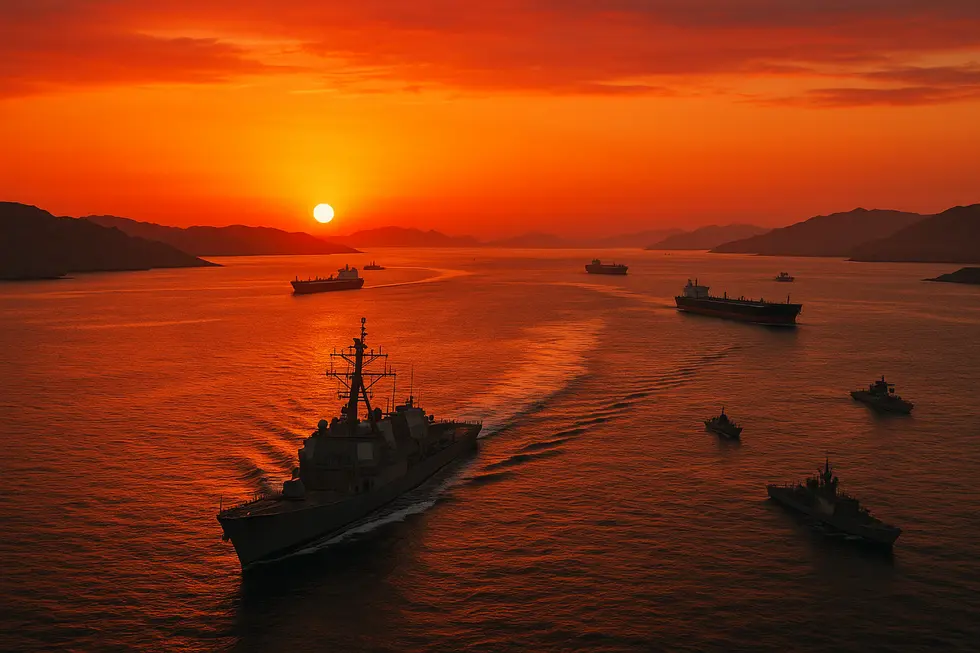 Eo biển Hormuz, tuyến đường chiến lược quan trọng toàn cầu.