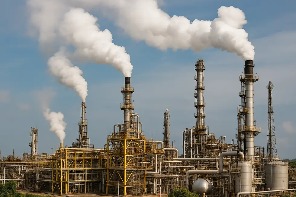 Thách thức môi trường đến từ hoạt động sản xuất dầu khí.