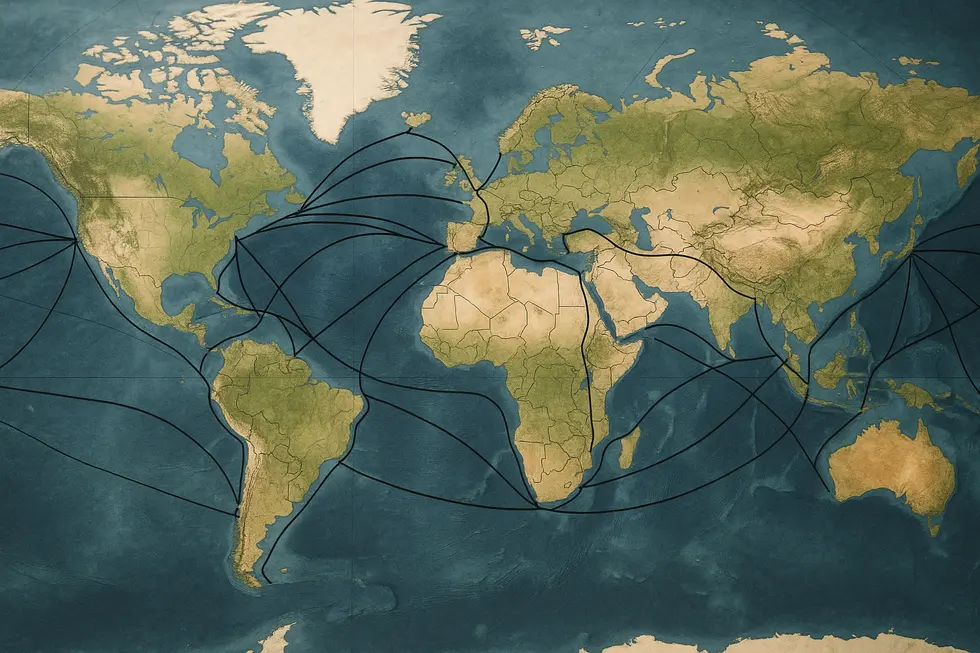 Bản đồ thị trường năng lượng toàn cầu và rủi ro địa chính trị.
