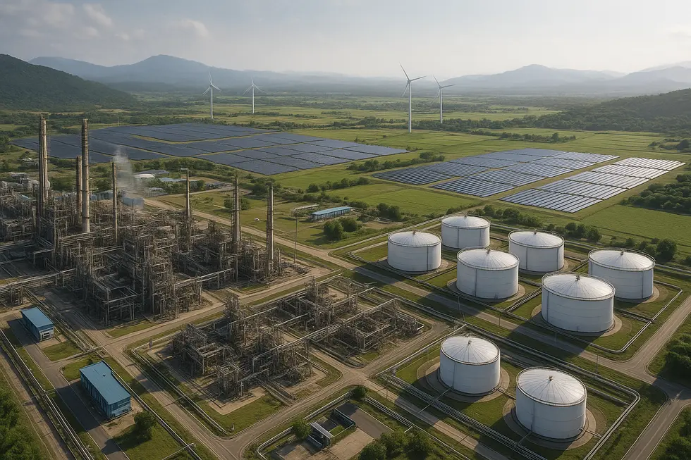 Dự trữ xăng dầu chiến lược trong kho lưu trữ tại Việt Nam.