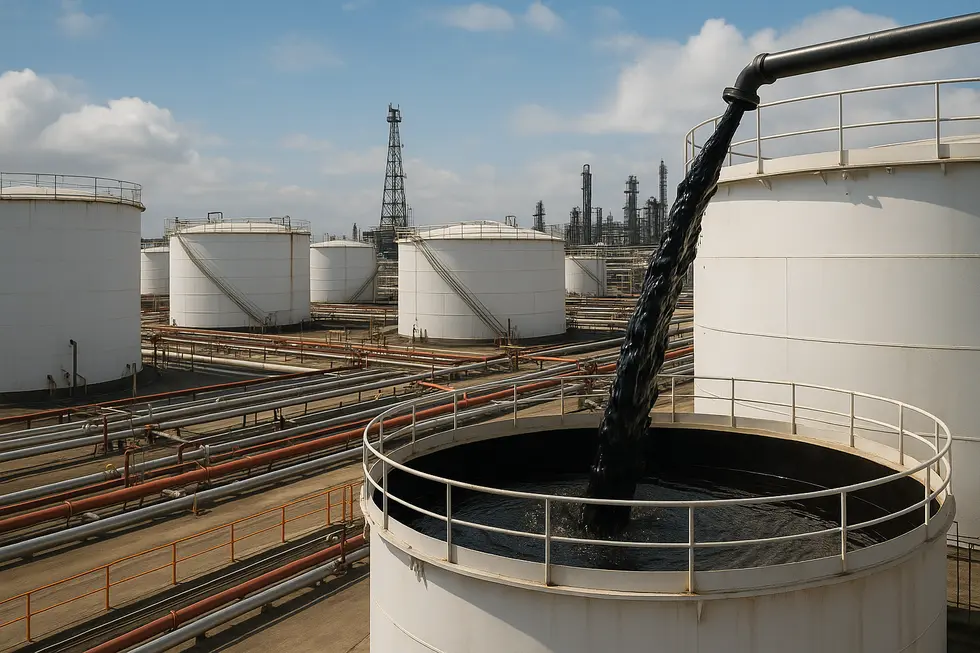 Sự biến động trong tồn kho dầu thô Mỹ vào ngày 15/3/2026.