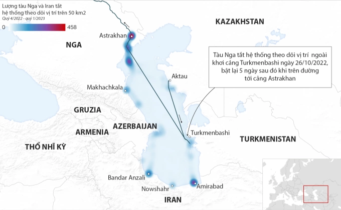 Iran mở lối đi mới gần Nga: Dòng dầu sẽ ‘chảy vòng’ Hormuz thế nào?