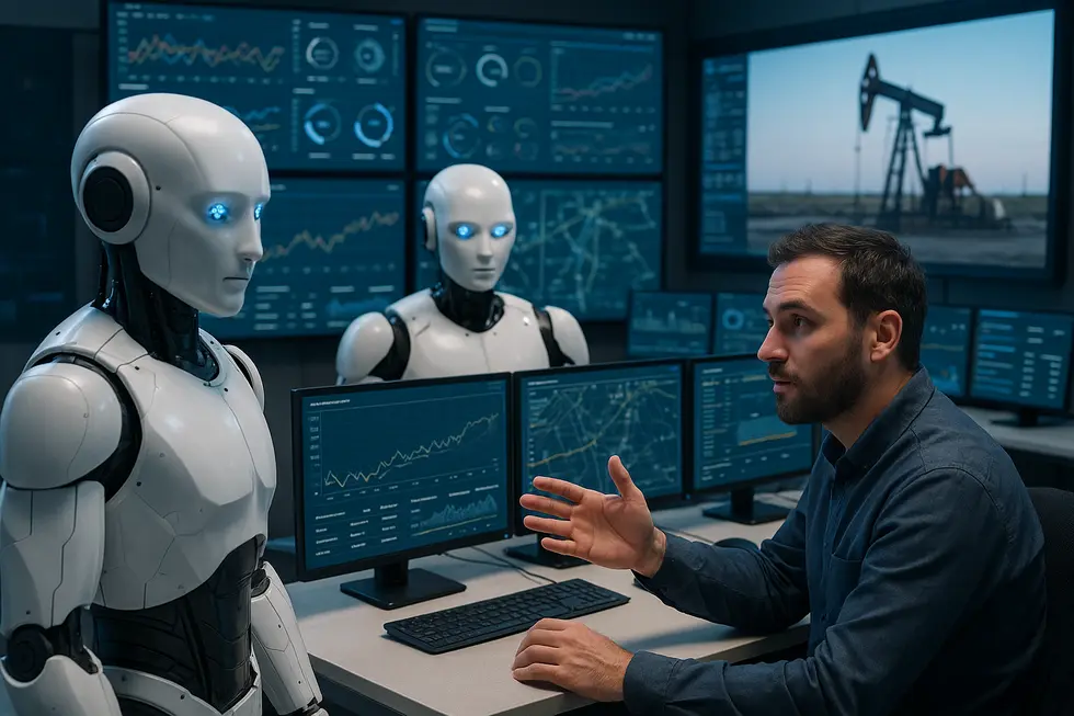 AI giúp kỹ sư dầu khí tối ưu hóa việc xử lý dữ liệu.