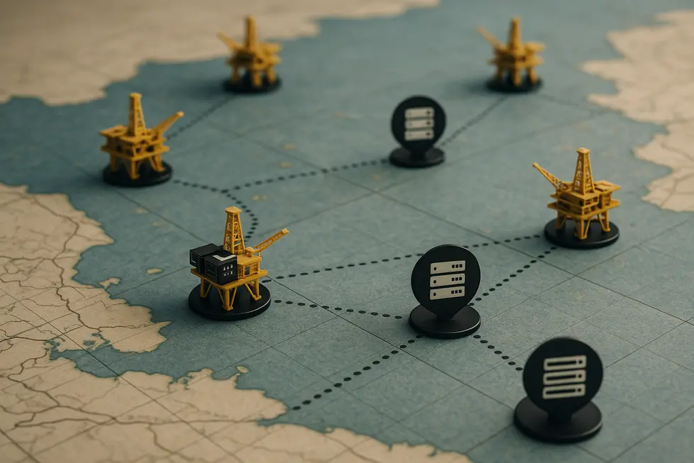 Trung tâm dữ liệu ngoài khơi tích hợp công nghệ với giàn khoan dầu.