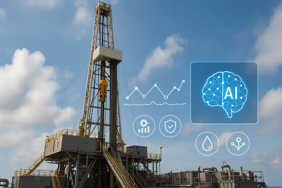 Hệ thống khoan tự động ‘closed-loop’ với cảm biến và AI cho giám sát thời gian thực.