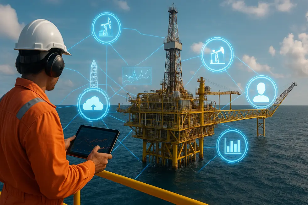 Hệ Sinh Thái Số Cho Giàn Khoan Thông Minh: Kết Nối Thiết Bị, Dữ Liệu Và Con Người