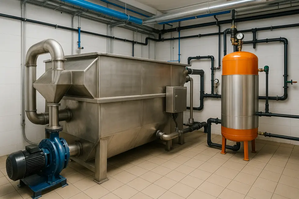 Hệ thống hóa phẩm khử nhũ trong quá trình tách nước khỏi dầu thô.