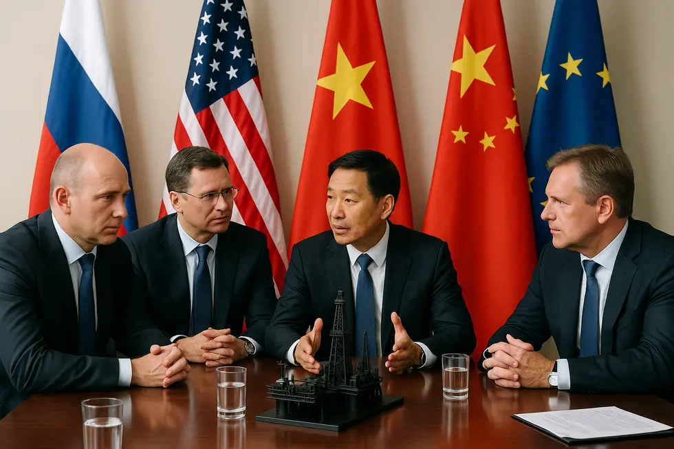 Nhà máy dầu khí tại Nga đang áp dụng công nghệ số hóa.