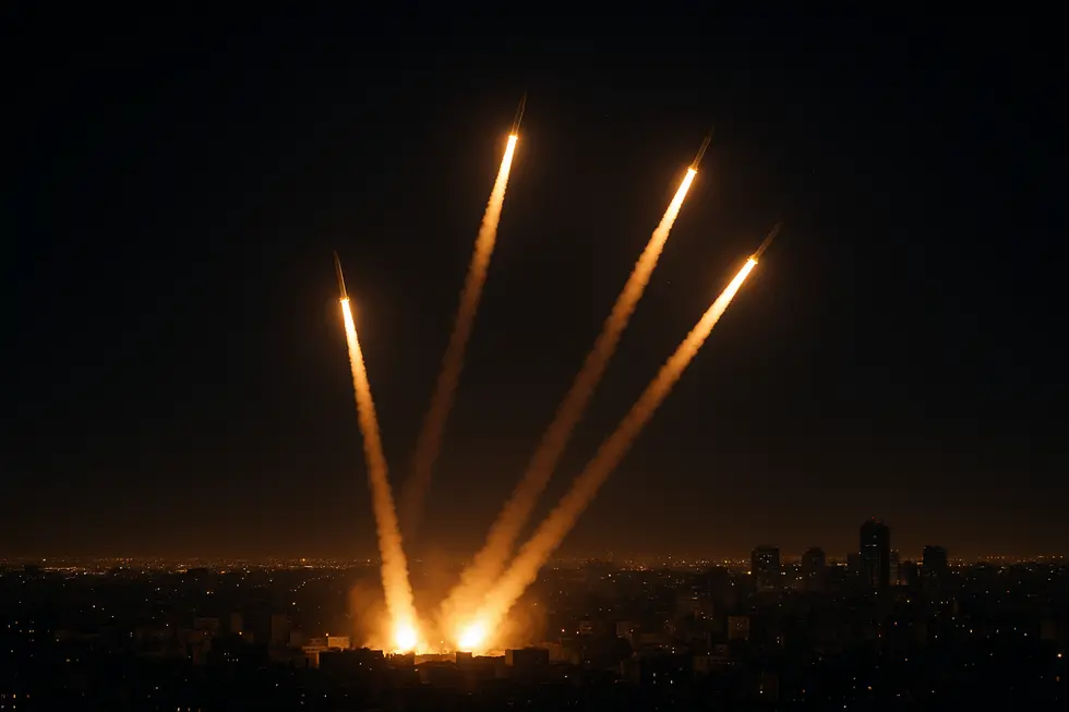 Các máy bay chiến đấu của Mỹ và Israel thực hiện cuộc không kích đồng loạt vào Iran.