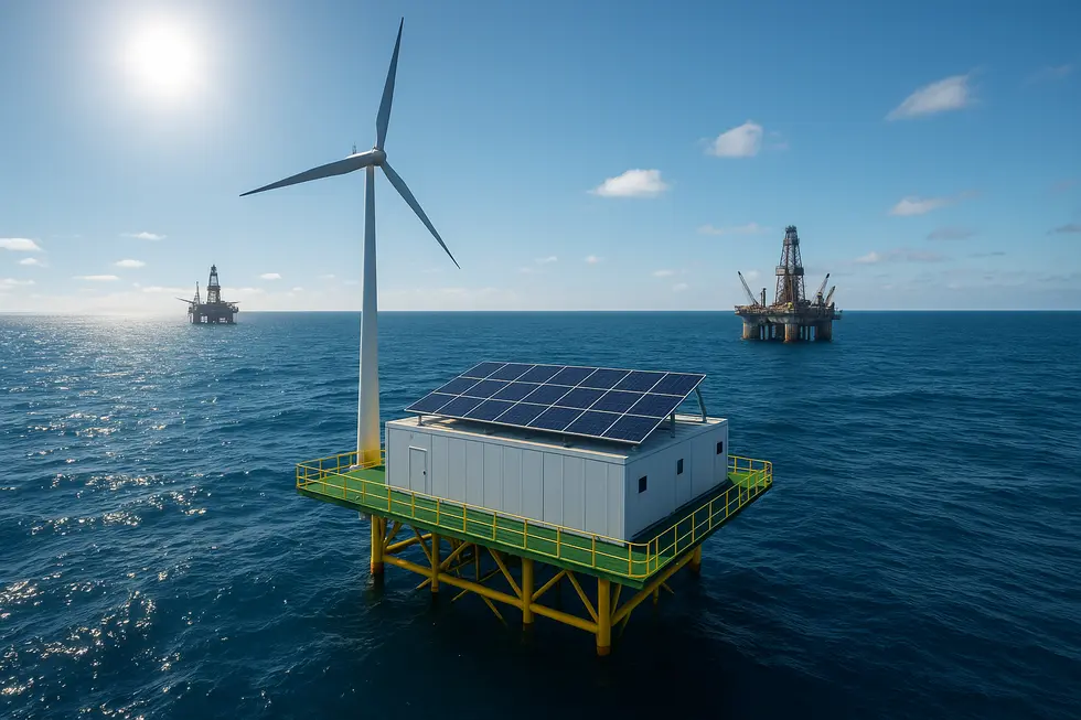 Trung tâm dữ liệu ngoài khơi tích hợp công nghệ với giàn khoan dầu.