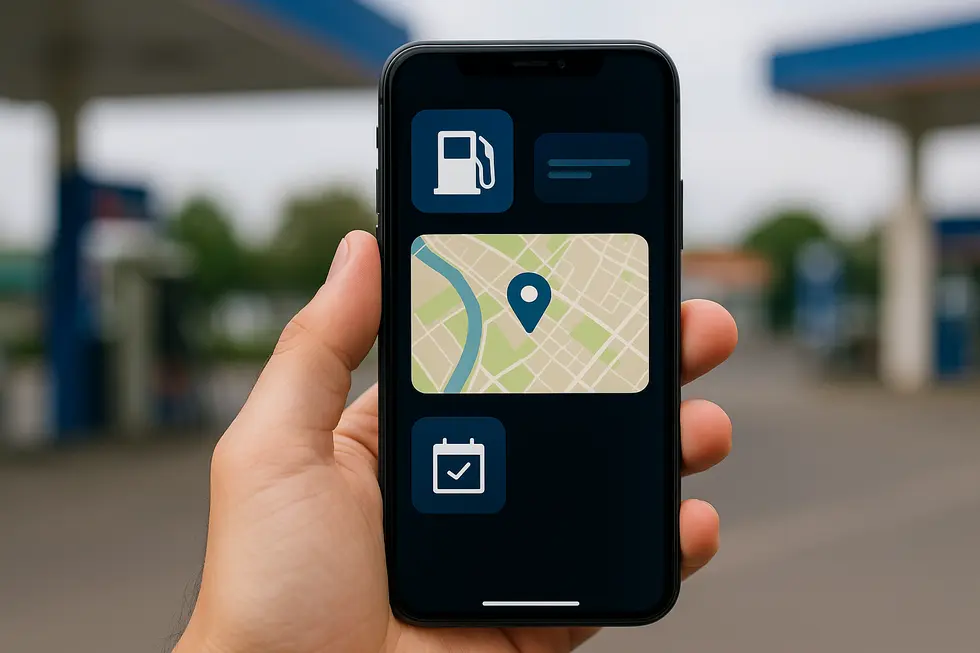 Ứng dụng công nghệ hàng đầu tại các trạm xăng dầu hiện đại.