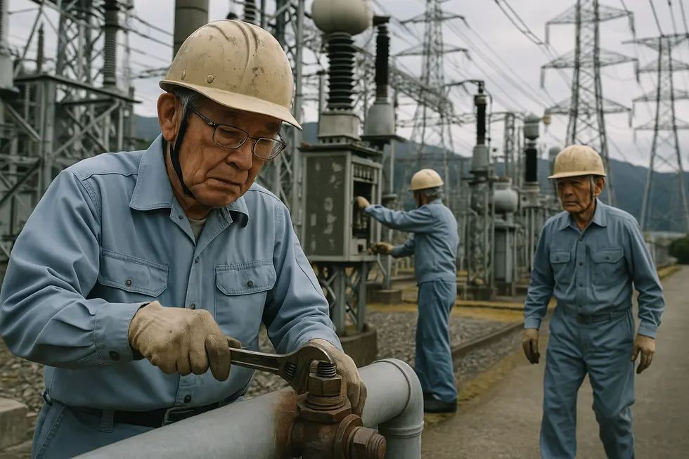 Bản đồ tuyến đường vận chuyển LNG đến Nhật Bản.