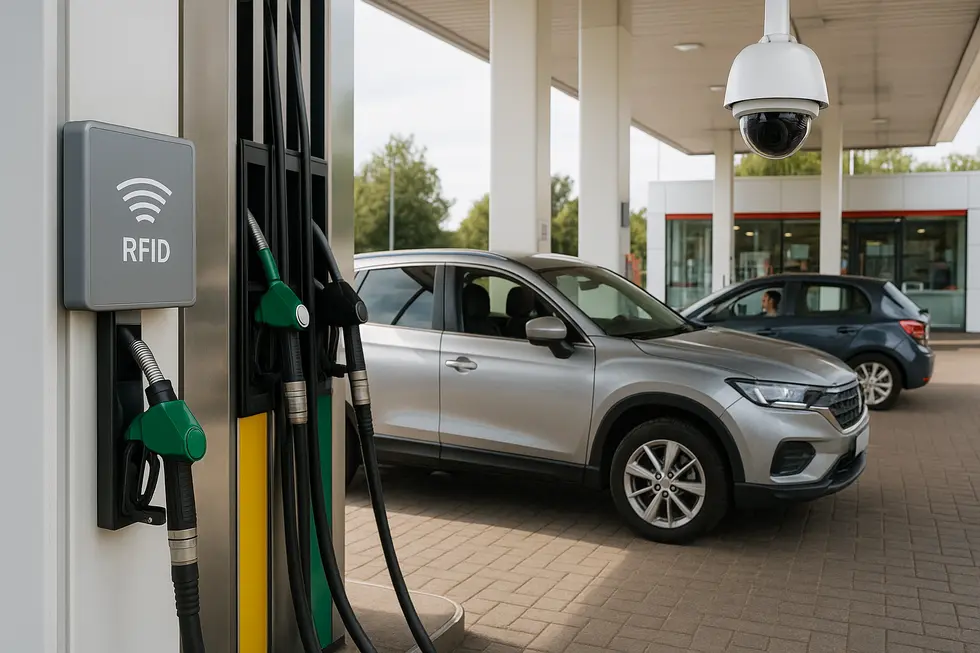 Ứng dụng công nghệ hàng đầu tại các trạm xăng dầu hiện đại.