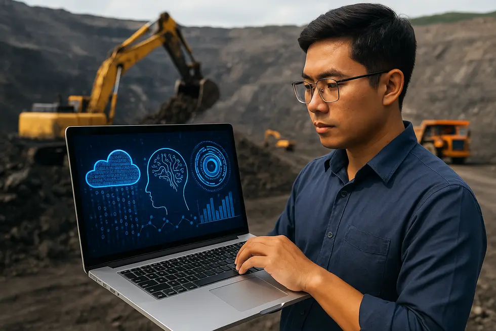 Ứng dụng AI đang cách mạng hóa lĩnh vực khai thác mỏ.