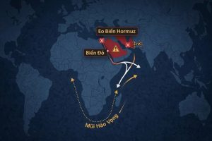 Các hãng tàu có thể lựa chọn vòng qua Mũi Hảo Vọng thay vì eo biển Hormuz (Ảnh: Caspi).