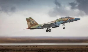 Tiêm kích F-15 của Không quân Israel ngày 6-4 - Ảnh: TIMES OF ISRAEL