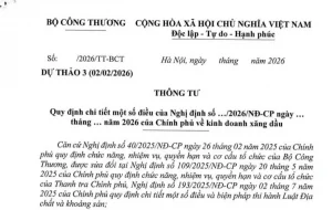 Dự thảo Nghị định kinh doanh xăng dầu mới (Ảnh Thư viện Pháp luật)