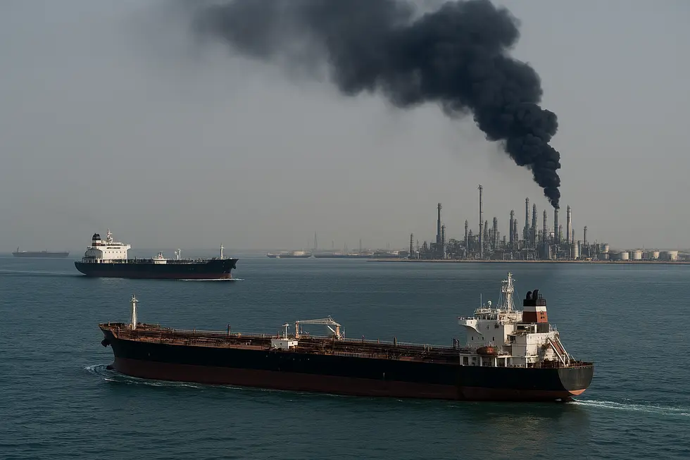 Eo biển Hormuz, một nút thắt trong chuỗi cung ứng dầu toàn cầu.