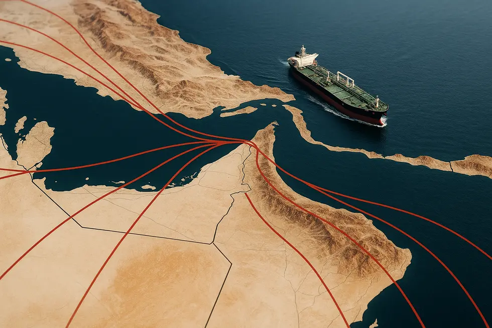 Eo biển Hormuz – điểm nghẽn chiến lược cho năng lượng toàn cầu.