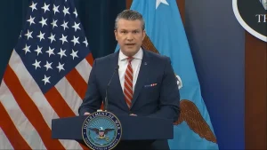 Bộ trưởng Quốc phòng Mỹ Pete Hegseth. Ảnh: Fox News