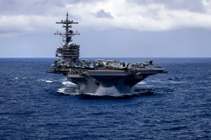 Tàu sân bay USS George H.W. Bush. Ảnh: CENTCOM