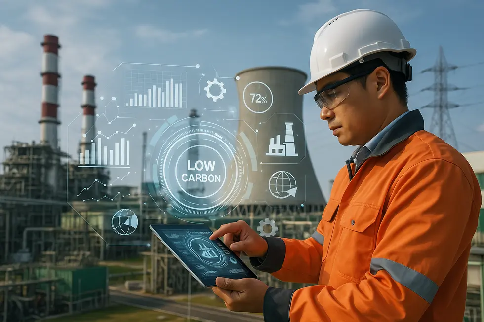 Tối ưu hóa mỏ khí hiện hữu với công nghệ CCUS.