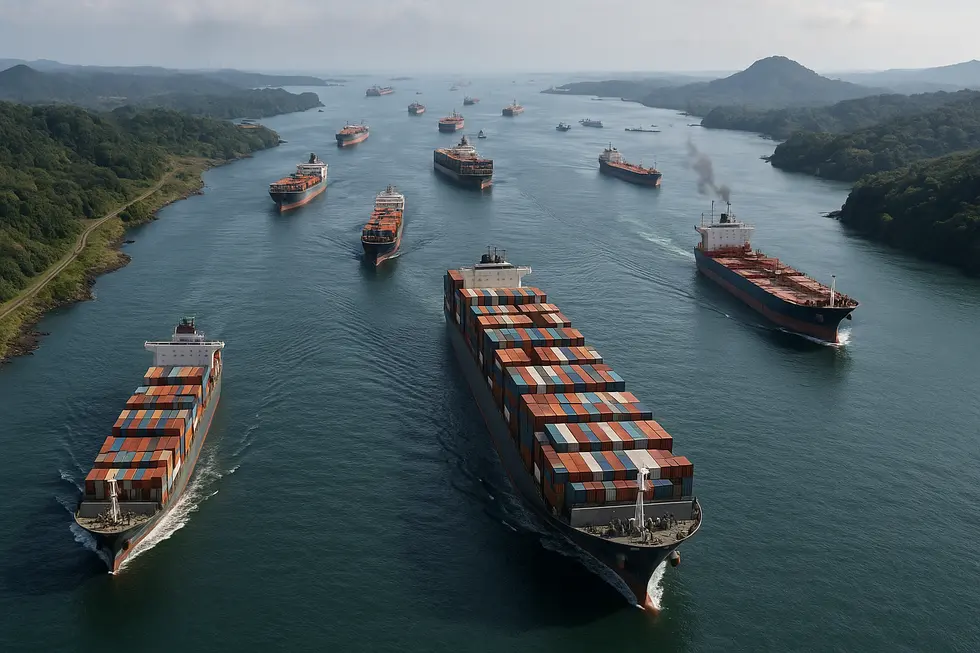 Các tàu chở dầu đấu giá để giành quyền ưu tiên qua kênh đào Panama.