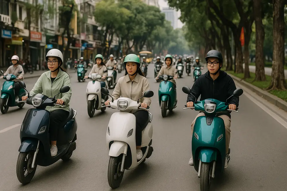 Hà Nội xem xét hỗ trợ đổi xe máy điện cho người dân
