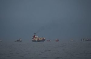 Eo biển Hormuz. Ảnh: AP
